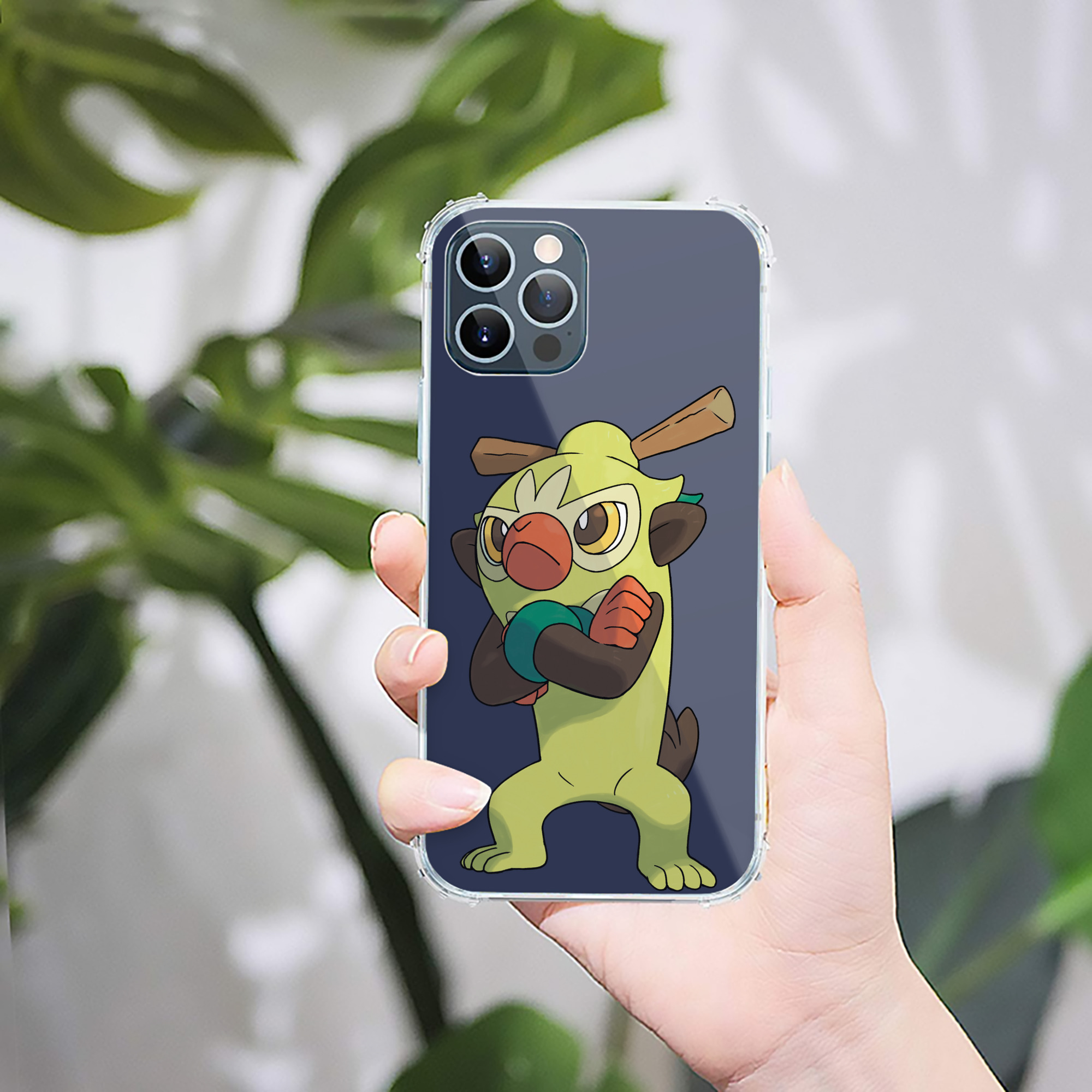（画像用） ポケットモンスター Pokémon 【iPhone 12シリーズ対応】透明スマホケース（クリアソフトケース）